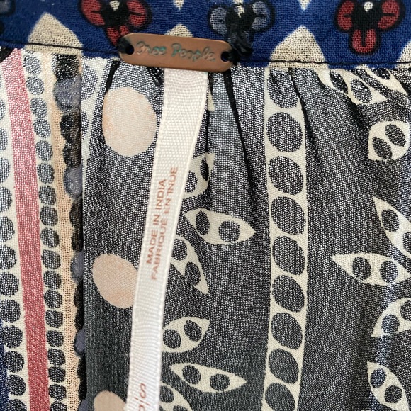 Free People Blouse / Size Small - Picture 2 of 3